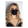 Noir Handmade: Sexy Stoffmaske mit Spitze nur 14,90€